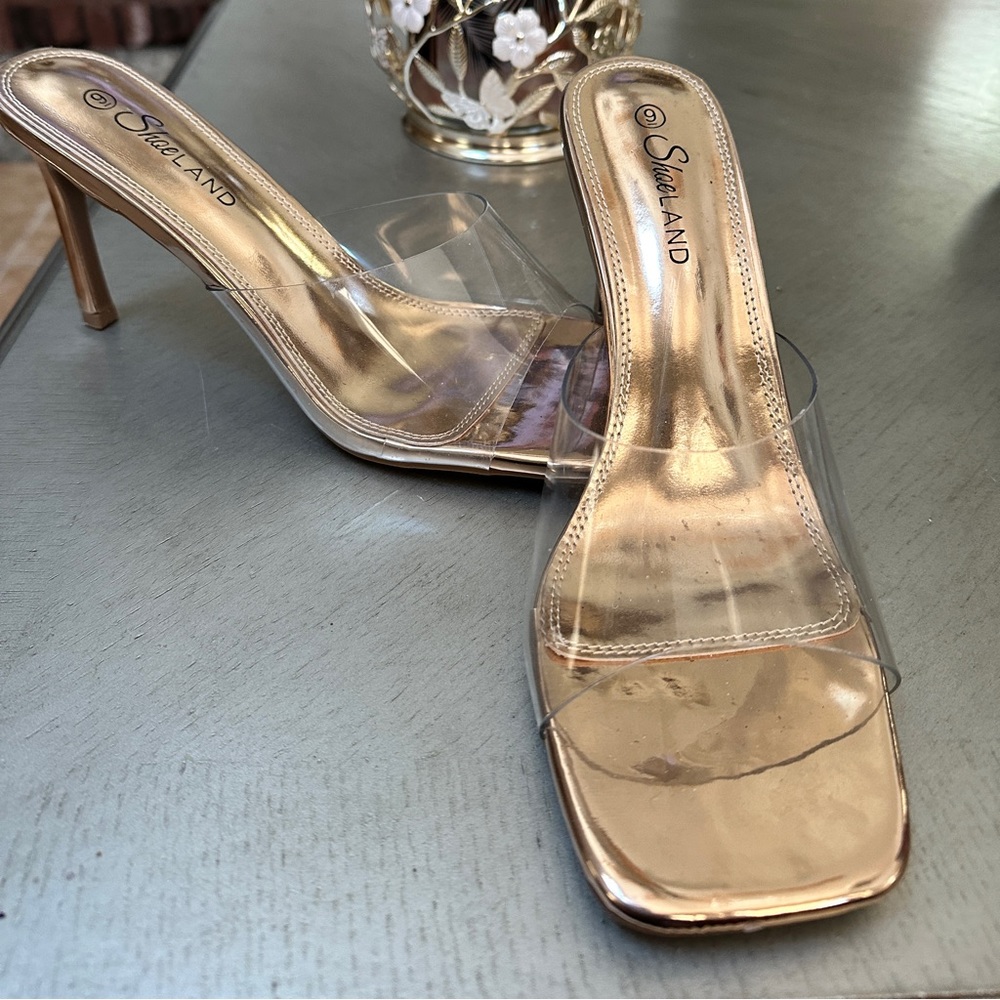 Beautiful Rose Gold Sandals